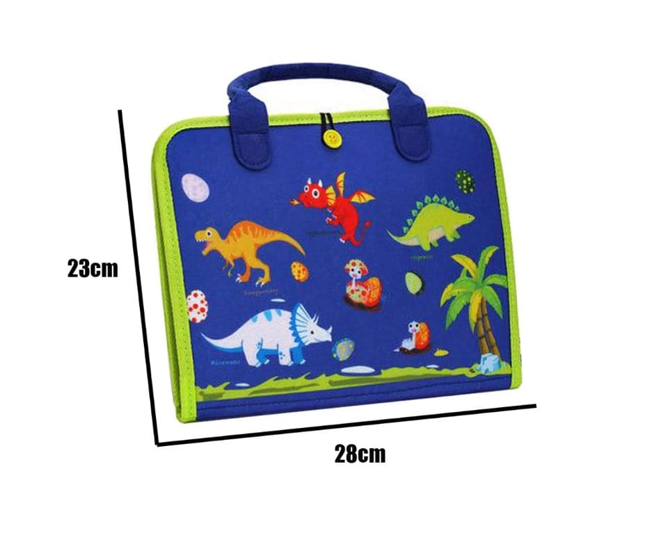 Busy Montessori Sensory Book – Portable Activity Kit for Toddlers